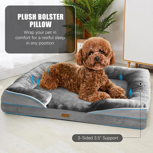 Orthopedic dog bed sofa with - dog,