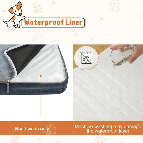 Medium washable dog bed - washable,