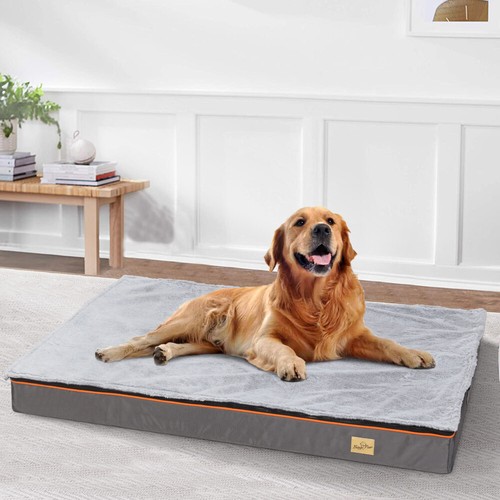 Soft calming dog bed large - soft,